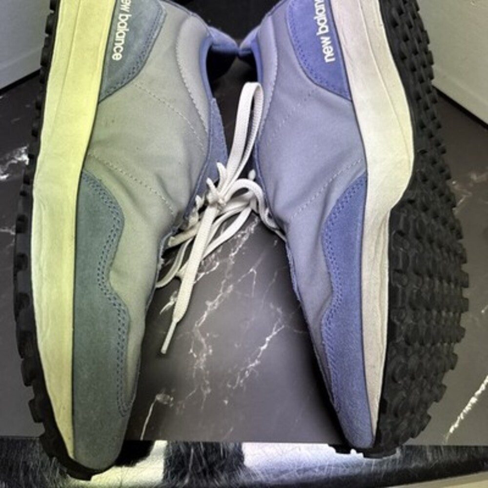New Balance Women's 327 Magnetic Blue Running Shoes Size 10 - Picture 5 of 7